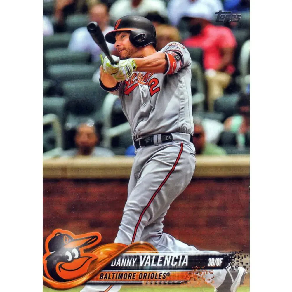 2018 Topps Update Danny Valencia #US163 Baltimore Orioles